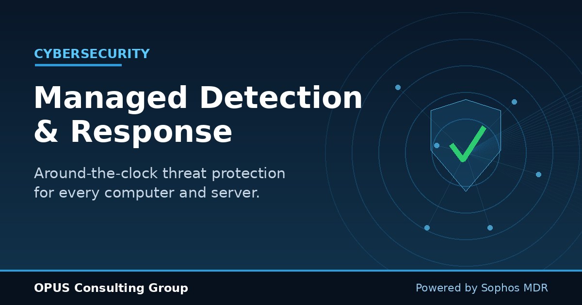 Why Managed Detection and Response Belongs on Every Computer and Server